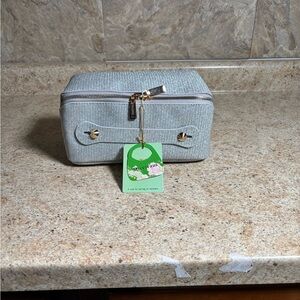Elegant Gray Cosmetic Bag
